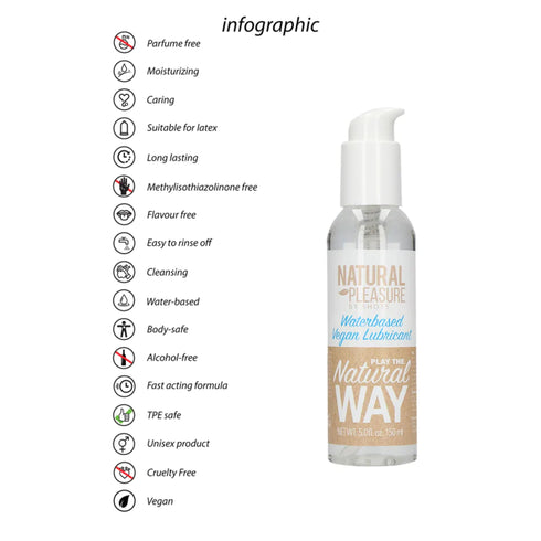 Natural Pleasure Vegan auf Wasserbasis 5 fl.oz
